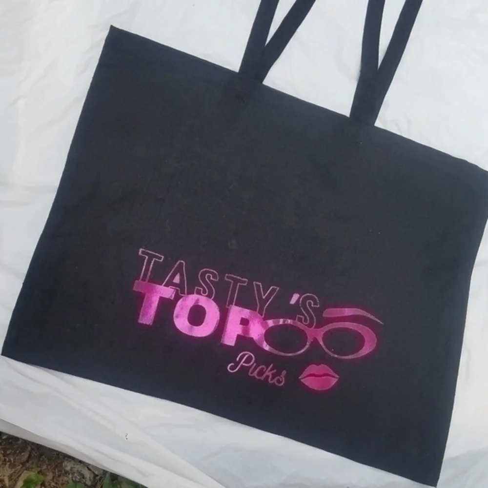 Tasty Shopper Reusable Shopper Tote Bag